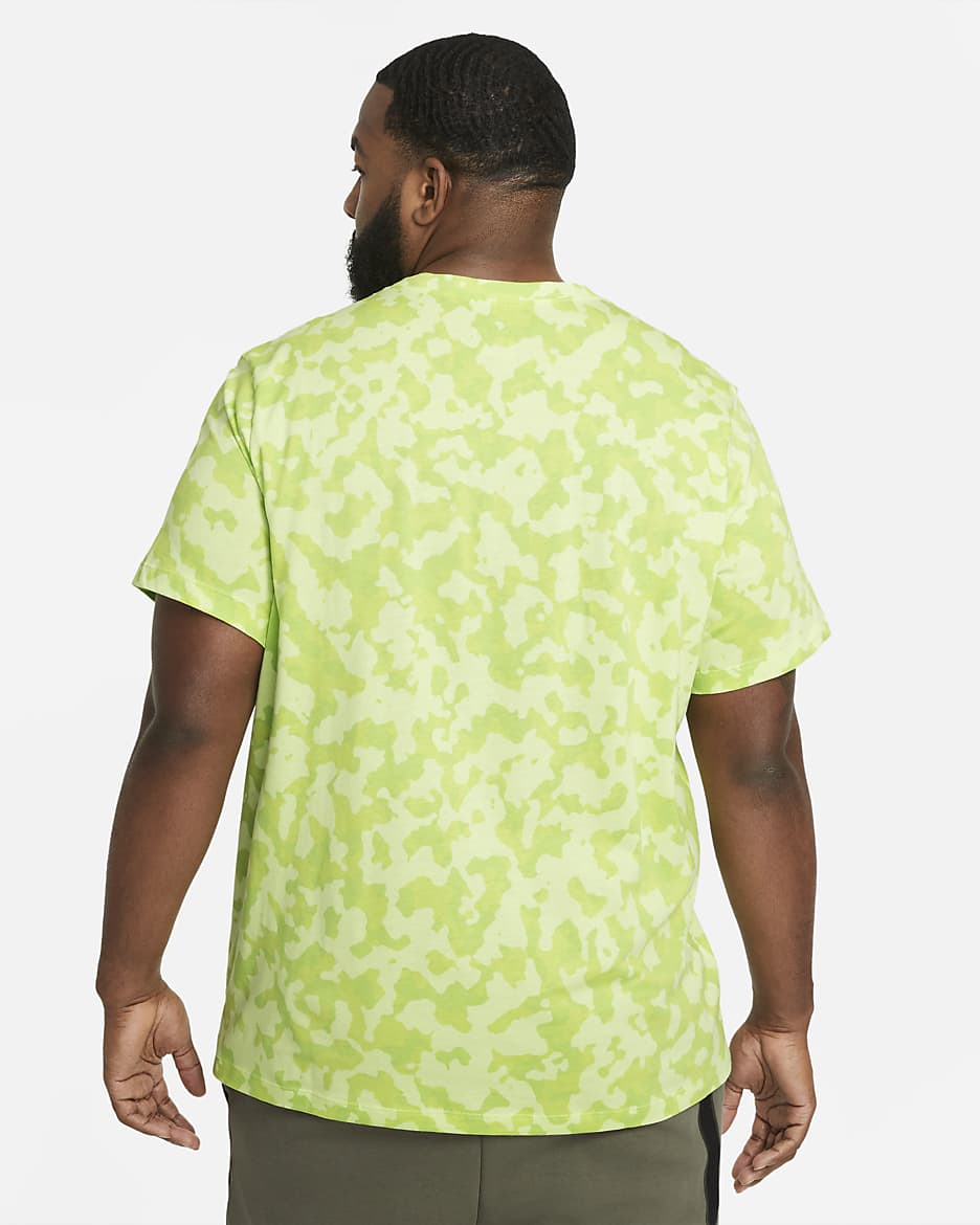 Lime green and orange nike shirt hotsell